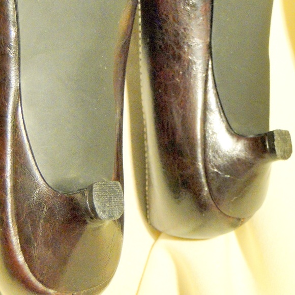 Rampage Brown-Black 1/2" Heel Shoe - Picture 4 of 6